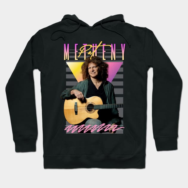 Pat Metheny Retro Dream Box Tour Hoodie by Madesu Art